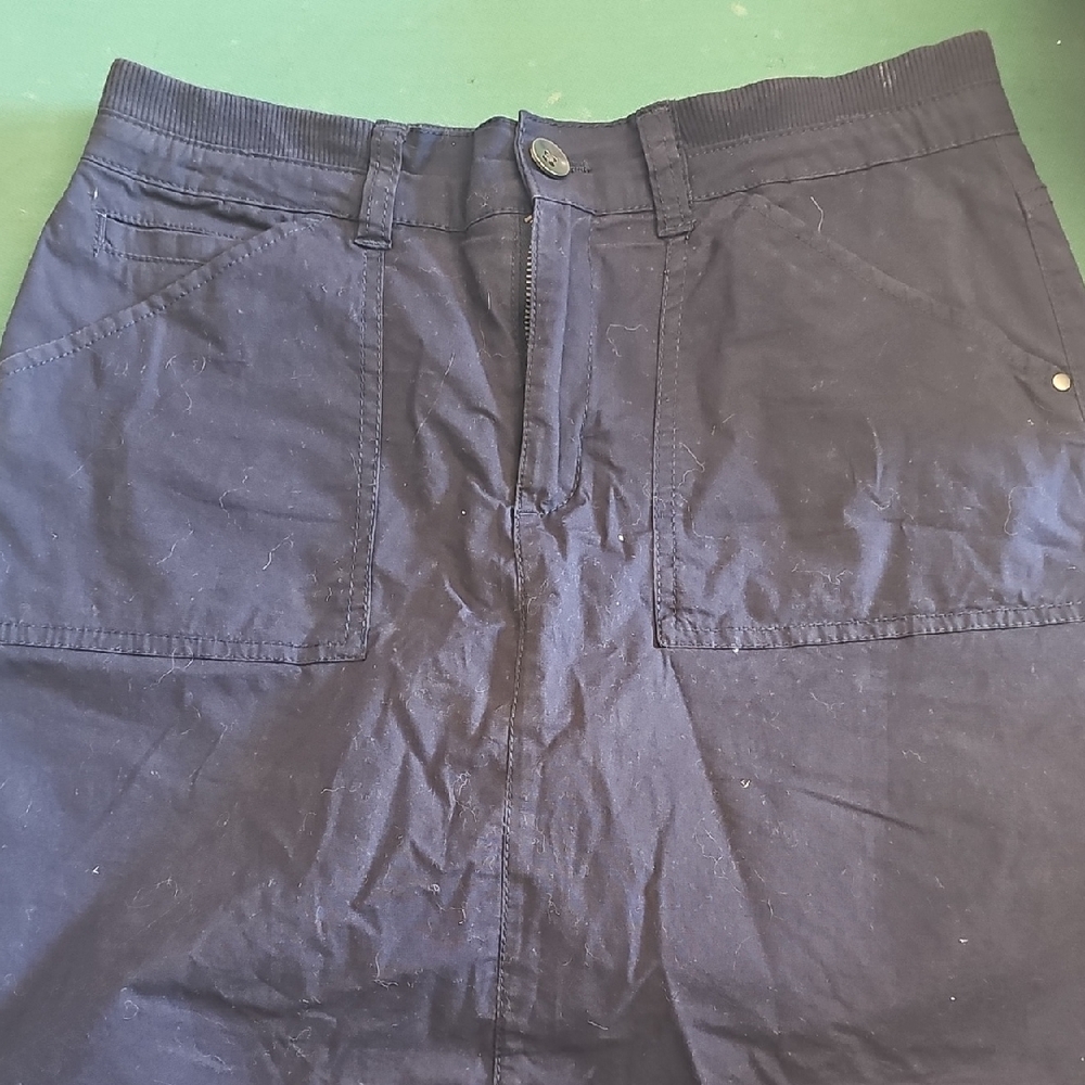 Croft & Barrow Navy Skort